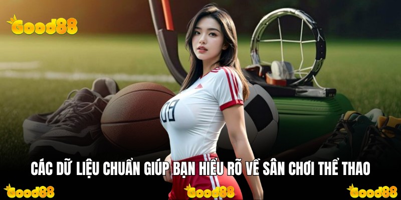 Các dữ liệu chuẩn giúp bạn hiểu rõ về sân chơi thể thao